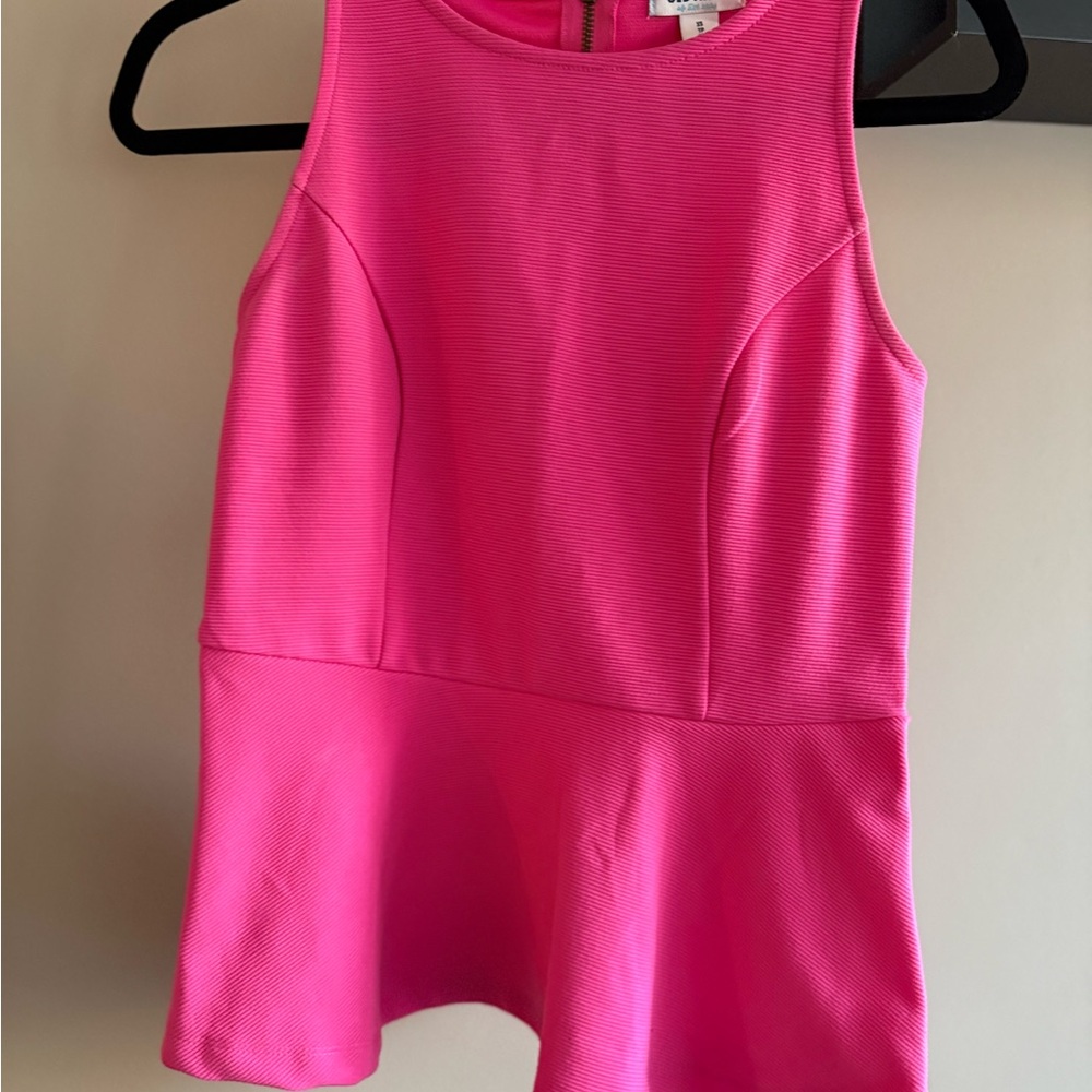 Old Navy Vibrant Pink Tank Top